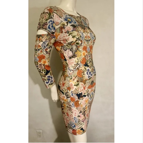Alexander McQueen floral folklore mini dress - Picture 5 of 8